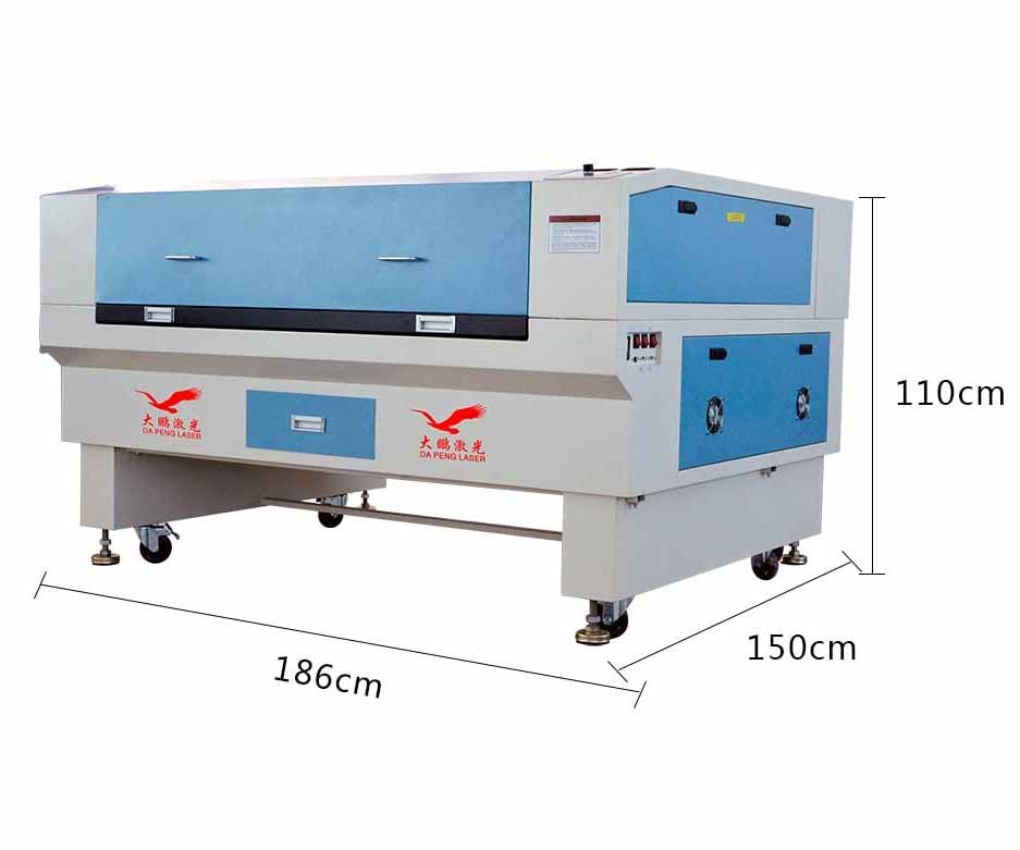 co2 laser engraving cutting machine size