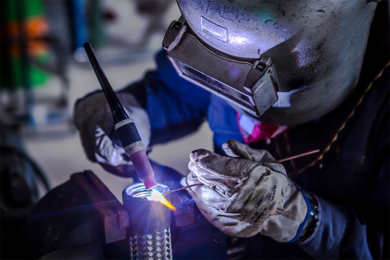 traditional argon arc welding