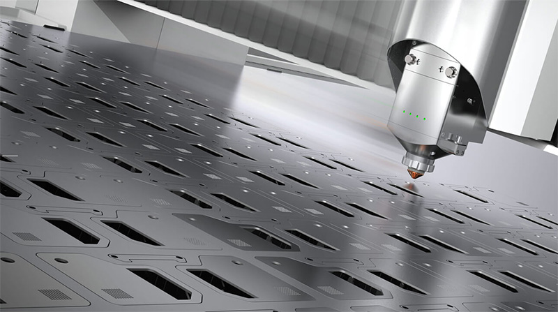 laser cutting aluminum for metal