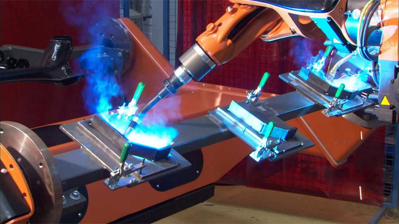 robotic laser welding for metal fabrication