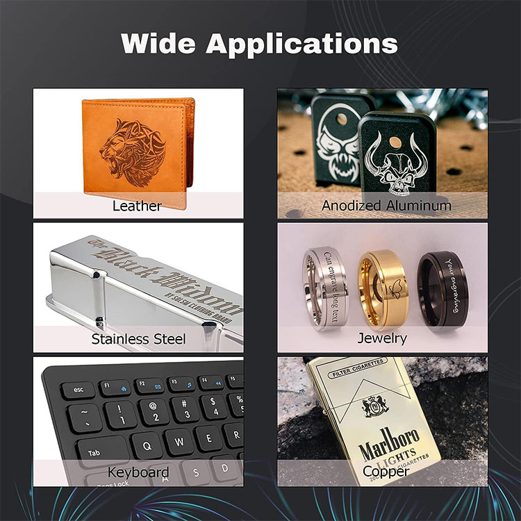 application of laser engraving machine for keyboard