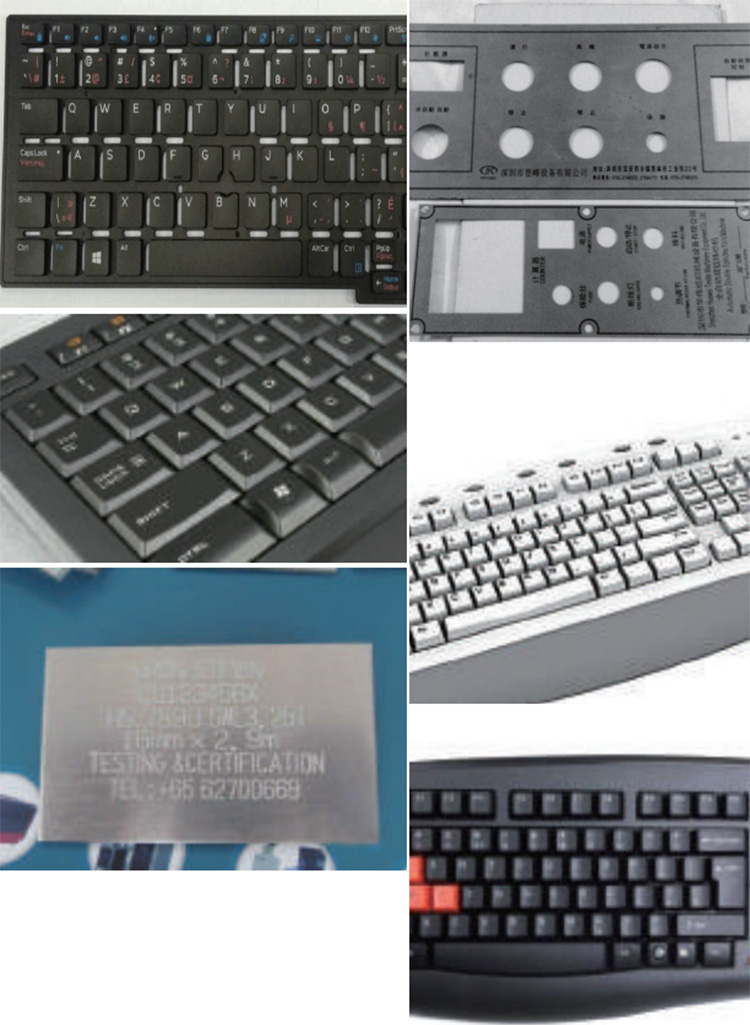 application of laser engraving machine for keyboard