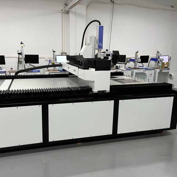 large format laser marking system