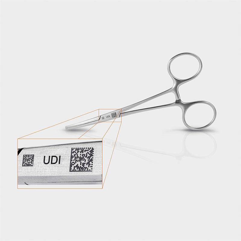 laser marking medical instruments