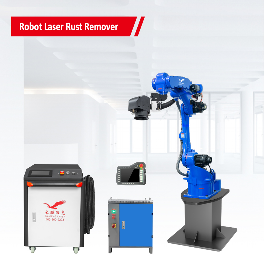 robot laser rust removal machine