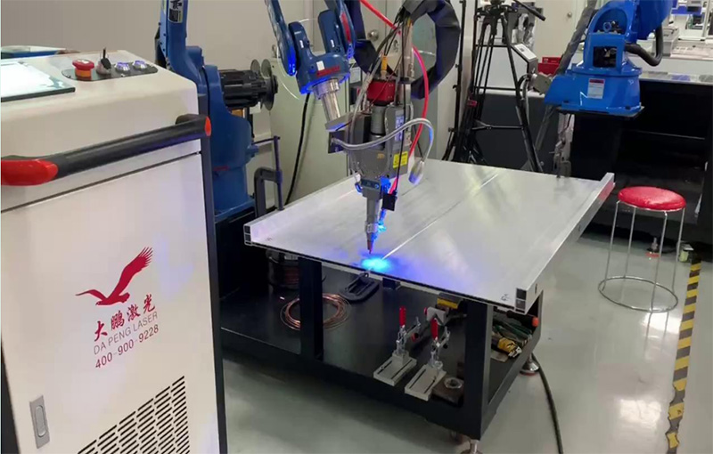 dplaser laser robot solution for liquid cooling system