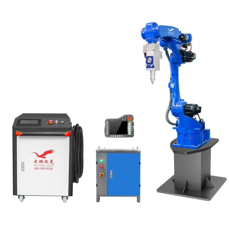 6 axis fiber laser cutting robot