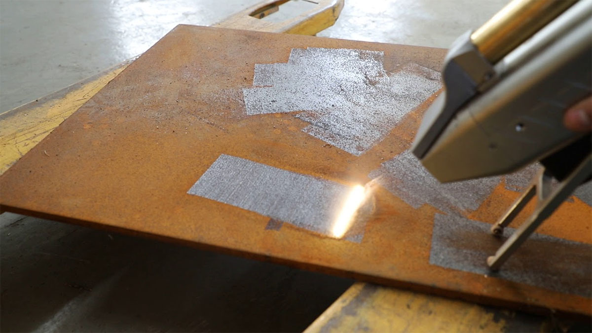 How to Use Laser Rust Removal Metal