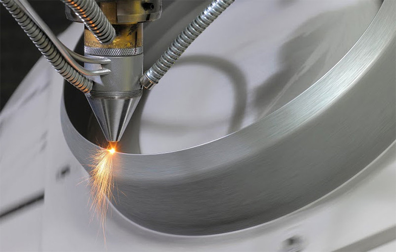 metal laser spot welding process