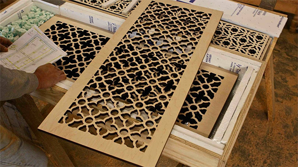 wooden inlay