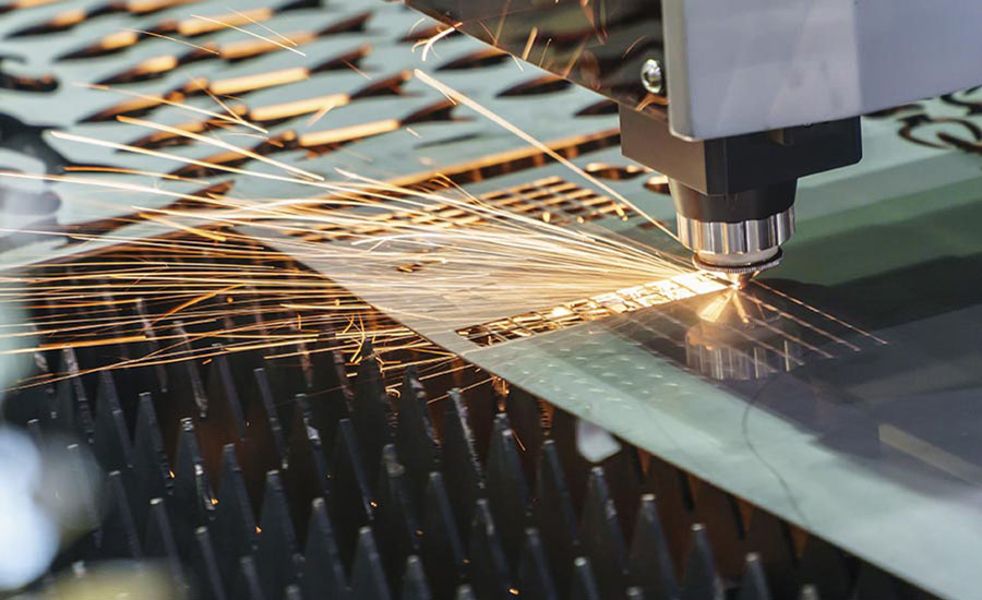 coil fed laser cutting machine