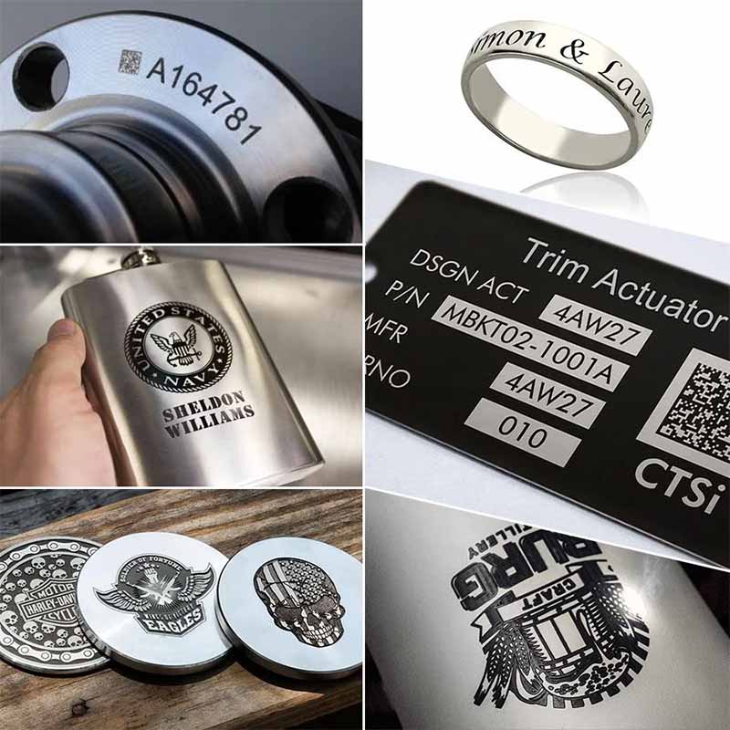 laser engraving for different materials