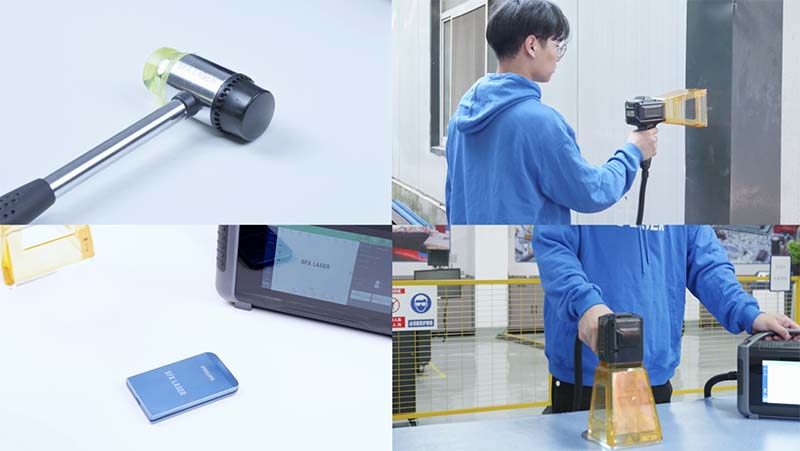 features of handheld portable laser marking machine