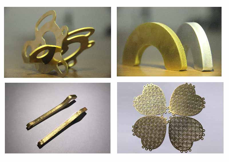 application of brass laser cutting