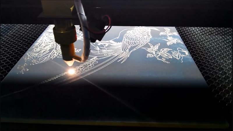 laser engraving power and speed