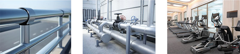 metal pipe application