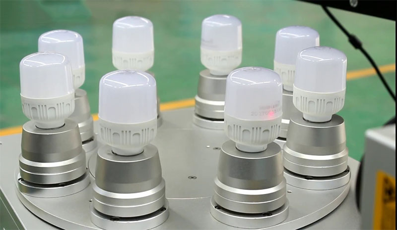 led bulbs laser marking solutions