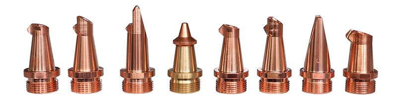 laser welder copper nozzle