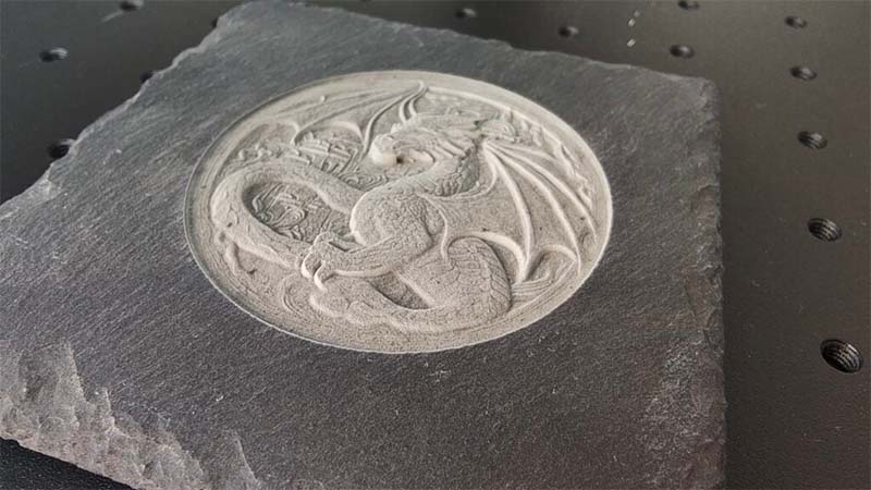 stone relief carving