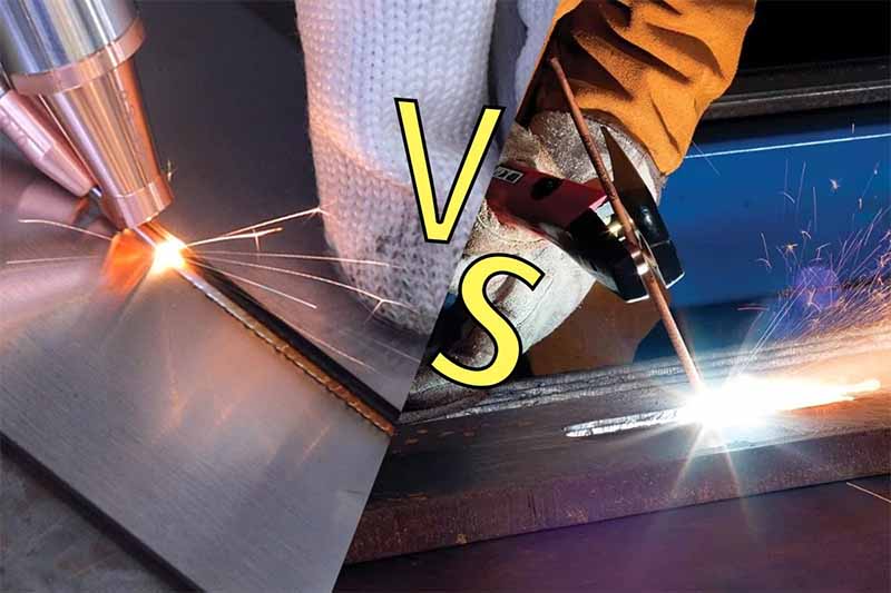 laser welding strength vs. electric arc welding strength