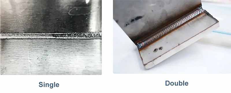single pendulum vs double pendulum welding