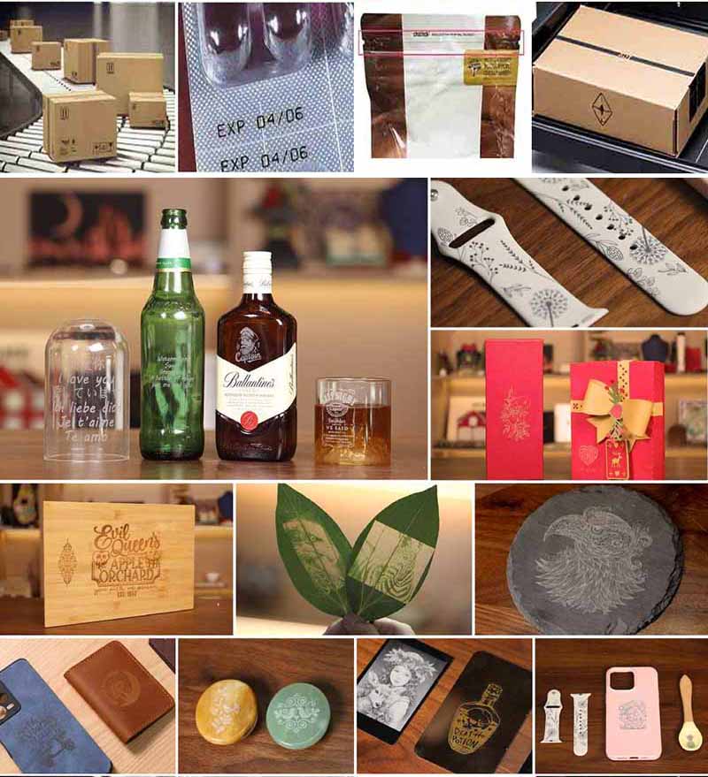 uv laser marking packaging materials