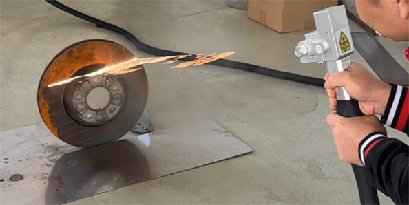 handheld laser rust remover