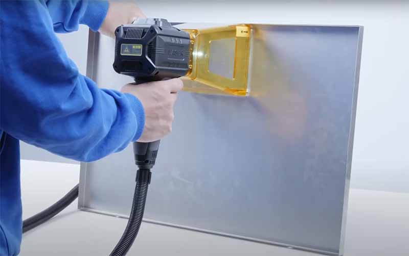 how to use portable handheld laser marking machine