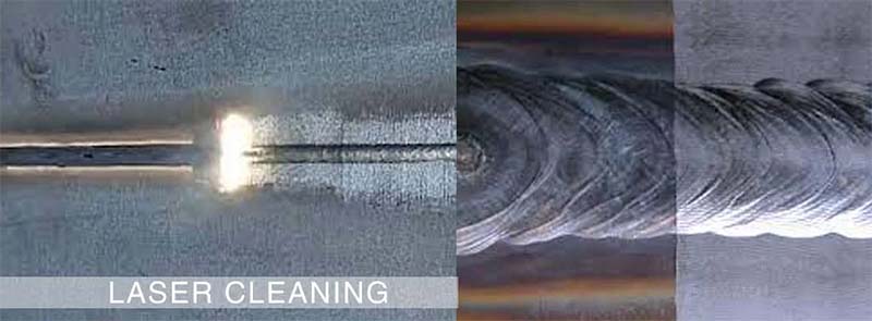 laser cleaning of oxidized layer