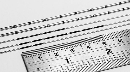 aluminum & stainless steel black marking