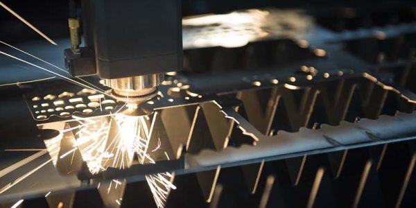 laser cutting metal sheet